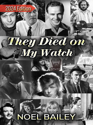 cover image of They Died on My Watch